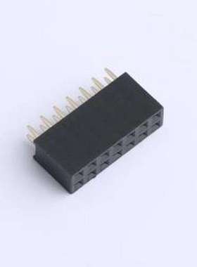 F185-1207A0ASYE1 排母 2x7P 间距:2.54mm 直插 插件,P=2.54mm