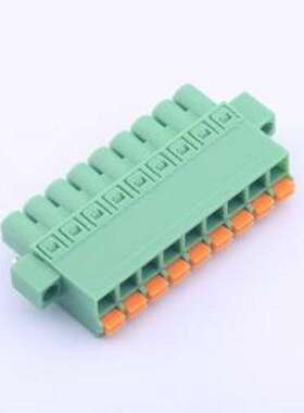 KF2EDGKNM-5.08-9P 插拔式接线端子 5.08mm 1x9P 排数:1 每排P数: