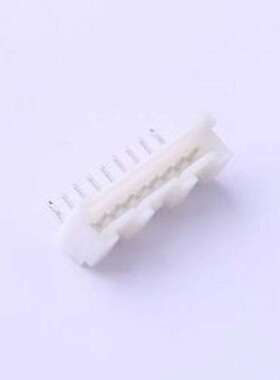 HX20018-9WA 线对板针座 1x9P 间距:2mm 弯插 白色 弯插,P=2mm