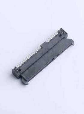 XUTS-2205-0531 线对板针座 SATA7+15PIN板下母座 H5.0MM SMD,P=1