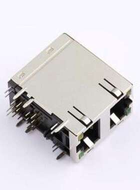 XDRJ-1609-002 以太网连接器(RJ45 RJ11) 带LED 插件