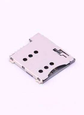 SIM-02A SIM卡连接器 自弹式 MiniSIM卡 卡座 SMD