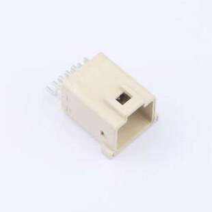 2x5P P=2.0mm DL20023 线对板针座 卧贴 SMD 2mm 10AWB 间距