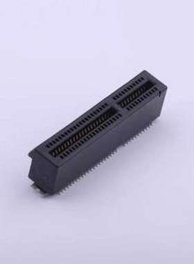 3113-111T 金手指连接器 1mm P数:64P 黑色 SMD,P=1mm