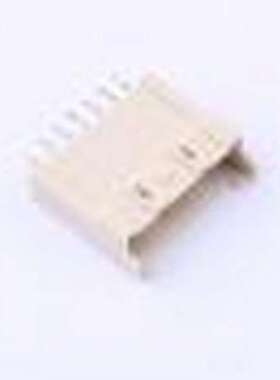 BH07B-XASK(LF)(SN) 线对板针座 1x7P 间距:2.5mm 直插 系列:XA