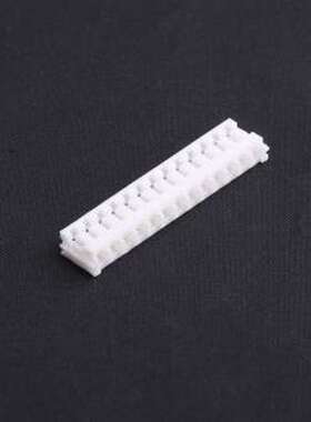 HX25004-13Y 胶壳(线对板/线对线) 1x13P 2.5mm 白色 P=2.5mm