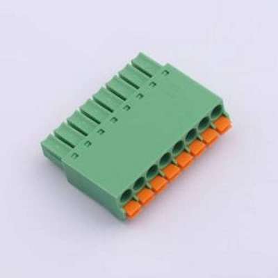 1952322 插拔式接线端子 3.5mm 排数:1 每排P数:8