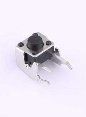 BX-TS-26-665ZJ 轻触开关 6x6x5.0支架 插件,6x6mm