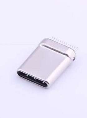 U261-241N-4BS60 USB连接器 Type-C 公 夹板 SMD