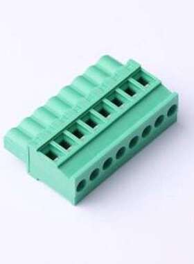 MX2EDGKB-5.08-08P-GN01-Cu-Y-A 插拔式接线端子 5.08mm 排数:1