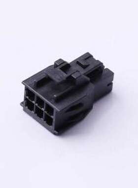 1053081206 胶壳(线对板/线对线) 外壳 2*3Pin双排 2.50mm