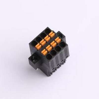 JL15EDGKDHM-25404B01 插拔式接线端子 螺丝固定 2x4P 2.54mm 排