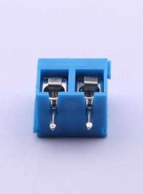 DB301V-5.0-2P-BU-S 螺钉式接线端子 5mm 1x2P 排数:1 每排P数:2