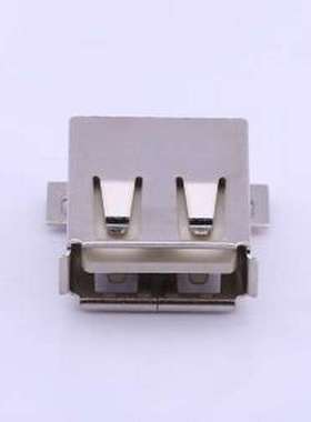 U-USBAM04P-F000 USB连接器 Type-A 母 卧贴 SMD