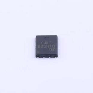 1个N沟道 PDFN CJAC80SN10 MOSFET 电流 80A 100V 场效应管 耐压