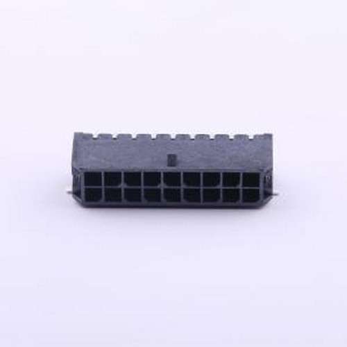 X3025WRS-2x09D-LPSW 线对板针座 2x9P 间距:3mm 卧贴 SMD,P=3mm,