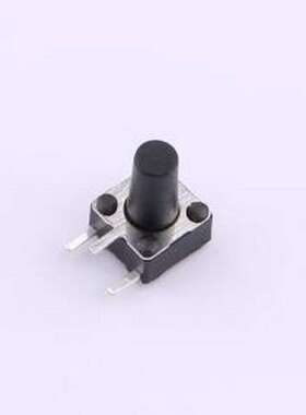 TS-1095C-A12B3-D2 轻触开关 6*6*9.5mm卧插边三脚轻触开关250gf