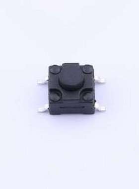 TS665TPFS 轻触开关 6.15*6.15*5mm 立贴 轻触开关 SMD