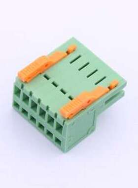 KF2EDGDJ-3.5-6P 插拔式接线端子 3.5mm 1x6P 排数:1 每排P数:6 P