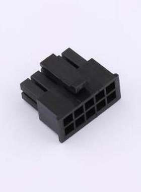 WAFER-MX300JK-25A 胶壳(线对板/线对线) MX 3.0双排直针胶壳2*5P