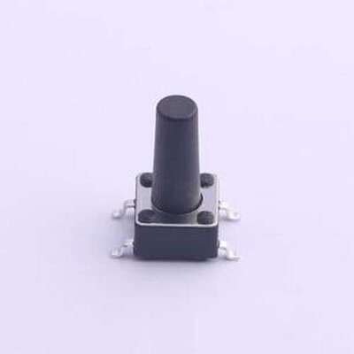 TS-1002S-12026C 轻触开关 6*6*12mm 立贴 轻触开关 SMD,6x6mm