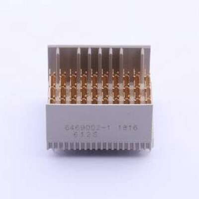 6469002-1 板对板与背板连接器 间距:2.5mm PIN:120P 母 弯插 弯