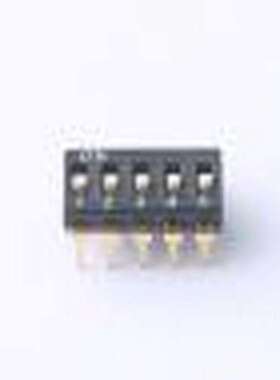 SMXH-05K-TP 拨码开关 间距2.54mm 5位拨码开关 插件