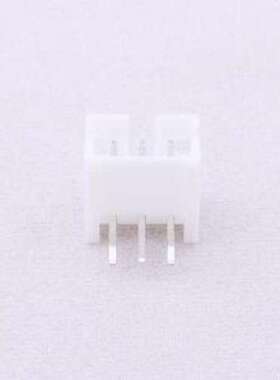 A2001WR-03P1 线对板针座 系列:PH 间距:2mm 1x3P 白色 弯插,P=2m