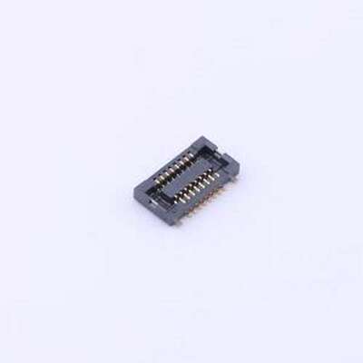 AXT516124 板对板与背板连接器 间距:0.4mm 母 立贴 SMD,P=0.4mm