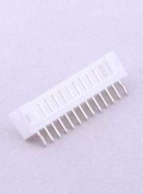 A2001WV-13P2 线对板针座 系列:PH 间距:2mm 1x13P 白色 插件,P=2