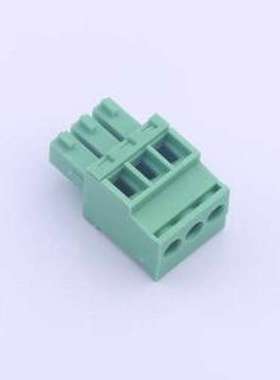 15ETYKA-3.5-03P-14-00AH 插拔式接线端子 3.5mm 1x3P 排数:1 每