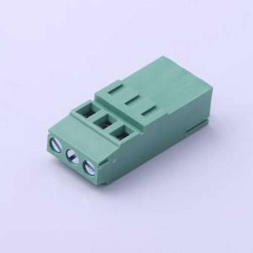 JL500HH-50803G01 螺钉式接线端子 1x3P 5.08mm 直插 排数:1 每排