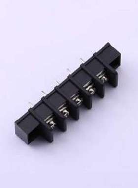 WJ35C-A-8.25-5P 栅栏式接线端子 间距P=8.25mm 5Pin位 中脚 黑色