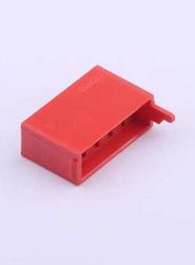 1-338095-0 胶壳(线对板/线对线) 2x5P 2.54mm 红色 P=2.54mm