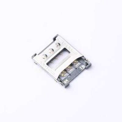 ZX-NSIM-481.35J-F SIM卡连接器 翻盖式 NanoSIM卡 卡座 SMD