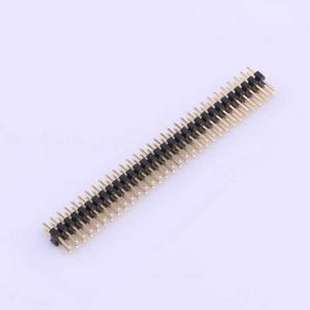 排针 2x31P 插件 2x31I P=2mm 方针 C40D28 2mm X4621WV 间距