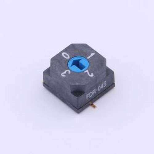 FDR-04S 旋转编码器 F系列 微型旋转编码开关 SMD-5P,10x10mm