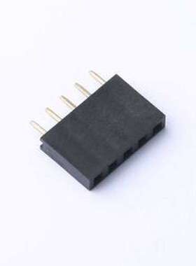 XDM254-1-05-Z-8.5-G0 排母 1x5P 间距:2.54mm 直插 插件,P=2.54m