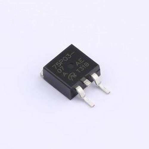 SUB75P03-07-E3-VB 场效应管(MOSFET) 1个P沟道 耐压:30V TO-263