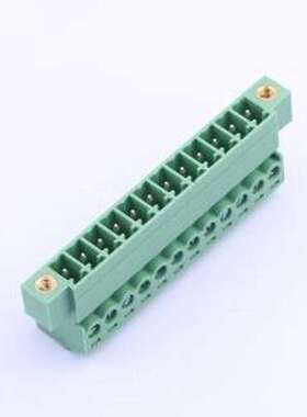 DB2EKRP-3.81-12P-GN-S 插拔式接线端子 3.81mm 1x12P 排数:1 每