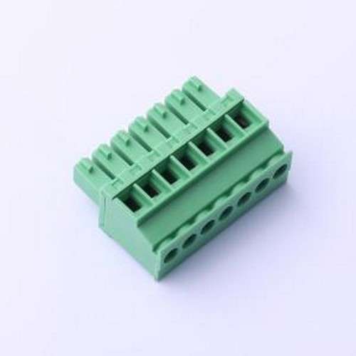 JL15EDGKA-35007G01 插拔式接线端子 1x7P 3.5mm 排数:1 每排P数: