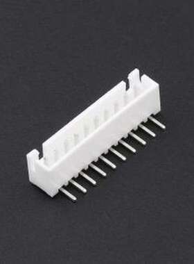 8821WR-10P 线对板针座 2.50mm?线对板连接器(JST?XH)针座,90度,V