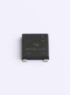 MSB310 整流桥 电压:1kV 电流:3A MSB