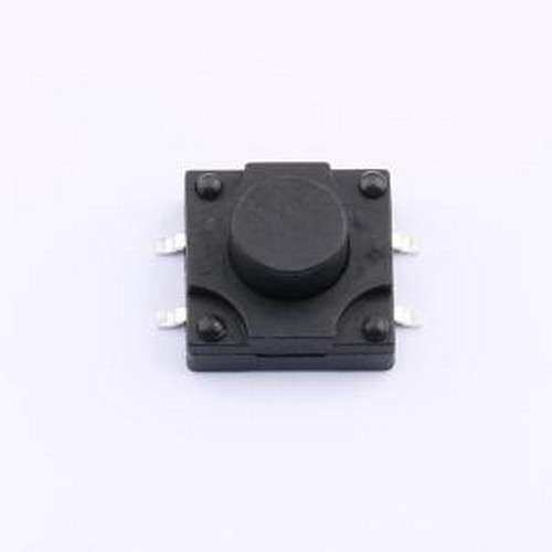 TS018A-TBY1EH6.0 轻触开关 12*12*6.0mm 立贴 180GF 防水IP67 轻