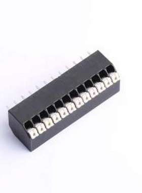 JL212S-35012B01 弹簧式接线端子 1x12P 3.5mm 每排P数:12 排数:1