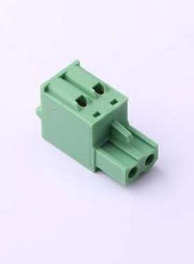 XY2500F-L-5.08-2P 插拔式接线端子 1x2P 5.08mm 排数:1 每排P数: