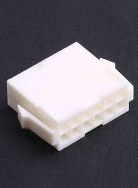 HX41406-12RN 胶壳(线对板/线对线) 4.14mm 2x6P 白色 P=4.14mm