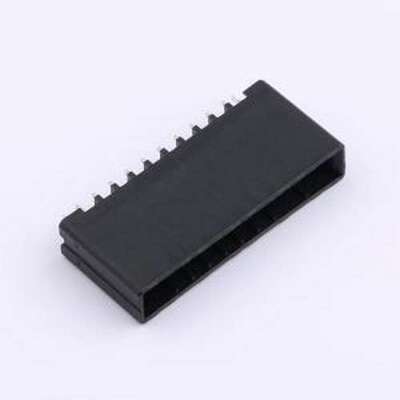 HC-3810-10A-05 线对板针座 1x10P 间距:3.81mm 直插 插件,P=3.81