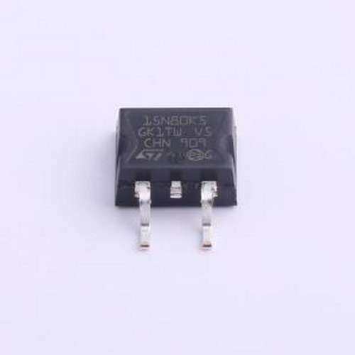 STB15N80K5 场效应管(MOSFET) 1个N沟道 耐压:800V 电流:14A D2PA