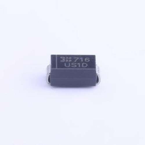US1D-13-F 快恢复/高效率二极管 电压:200V 电流:1A SMA
